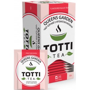 TOTTI TEA, 25 шт., чай фруктовий, "Королівський сад"( tt.51503)