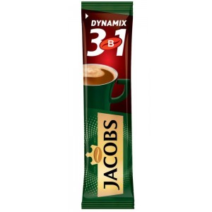 Jacobs Dynamix, 3 в 1, 24 шт, кавовий напій prpj.90540