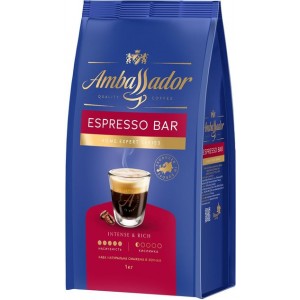 AMBASSADOR Espresso Bar, 1 кг, кава в зернах  (am.52087)