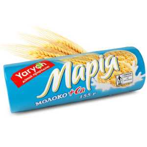 Печиво "Марія" з молоком і кальцієм "Yarych" 155 гр 8644