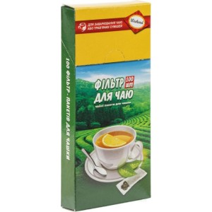 Фільтр-пакети для чаю 7х12см, 100шт, для чашки prpt.0289