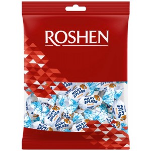 Цукерки "Milky Splash" ірис з молочною начинкою,150 гр "Roshen"