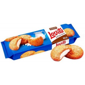 Печиво Lovita Soft Cream Milk 127г "Roshen"