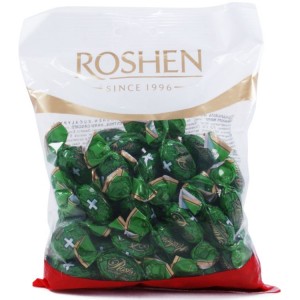 Цукерки Карамель Евкаліпт-Ментол 200 гр "Roshen"  