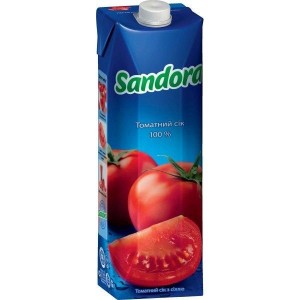 Сок "Sandora" Томатный с солью 0,95л