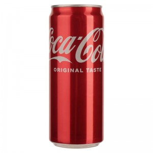 Напій безалкогольний сильн/газ Coca-Cola з/б 0.33 л