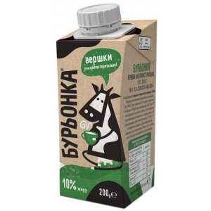 Вершки "Бурьонка" 10% 200 г (br.82650)