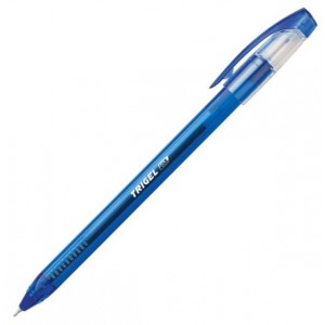 Ручка гелева 0,5 мм, синя Trigel "Unimax" UX-130-02