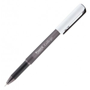 Ручка гелева College, чорна "Axent" AG1075-01-A