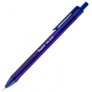 Ручка масляна (авт.) Tri- Grip, синя "Axent" AB1081-02-А