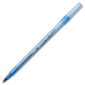 Ручка кулькова Round Stic, синя "Bic" (bc9214031)