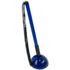 Ручка кулькова на підставці BLUE DeskPen, синя "BuroMAX" BM.8141-01