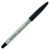 Ручка кулькова CLASSIC GRIP, чорна "BuroMAX" 8100-02