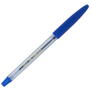 Ручка кулькова CLASSIC GRIP, синя "BuroMAX" 8100-01