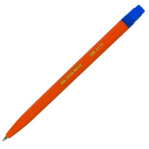 Ручка кулькова ORANGE, синя "BuroMAX" BM.8119-01
