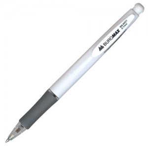 Ручка кулькова (авт.) SOLID, синя "BuroMAX" ВМ.8201