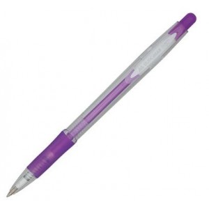 Ручка кулькова (авт.) CRYSTAL PASTEL, синя "BuroMAX" ВМ.8210