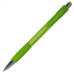 Ручка кулькова (авт) BRIGHT, синя "BuroMAX" ВМ.8225