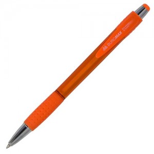 Ручка кулькова (авт) BRIGHT, синя "BuroMAX" ВМ.8225