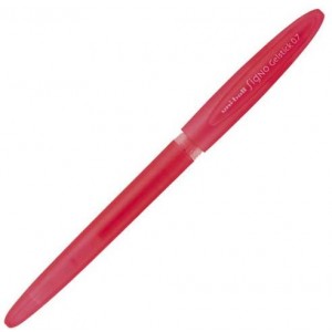 Ручка гелева Signo GELSTICK, 0.7мм, червона "Uni" UM-170.Red