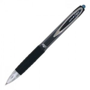 Ручка гелева автоматична Signo 207, 0.5мм, пише синім "UNI" UMN-207.(05).Blue