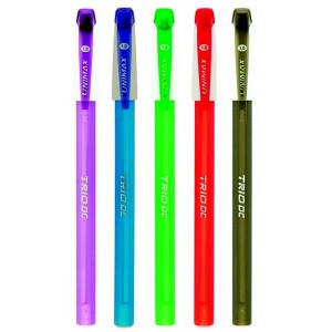 Ручка кулькова Trio Neon DC, синя "UNIMAX" UX-107-02