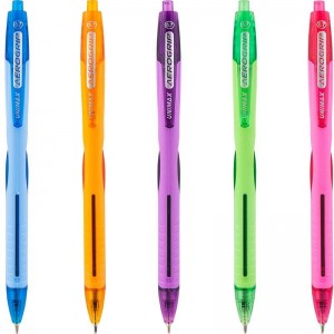 Ручка кулькова (авт.), синя Aerogrip-2 "UNIMAX" UX-137-02