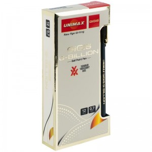 Ручка кулькова, синя Ultron G-BILLION 2х "UNIMAX" UX-151-02