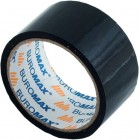 Клейка стрічка пакувальна, 48мм x 35м, чорна "BuroMAX" BM.7007-01