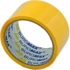 Клейка стрічка пакувальна, 48мм x 35м, жовта "BuroMAX" BM.7007-08