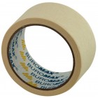 Клейка стрічка малярна, 48мм x 20м, біла "BuroMAX" ВМ.7600