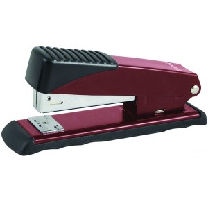 Степлер металевий, Exakt-2, 25 арк., (скоби №24), червоний "Axent" 4926-06-А