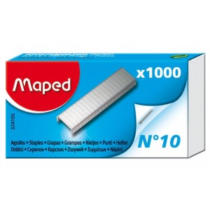 Скоби №10, 1000 шт "MAPED" 324105