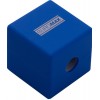 Чинка з контейнером, 1 отв., асорті CUBE, RUBBER TOUCH "BuroMAX" BM.4757-1