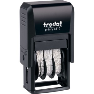 Мінідатер 3,8 мм, полуавтоматичний,  пластмасовий "TRODAT" 4810