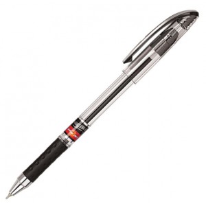 Ручка кулькова, чорна MAXFLOW "UNIMAX" UX-117-01