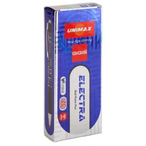 Ручка кулькова (авт.) синя, Electra "UNIMAX" UX-123-02