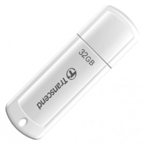 Flash-пам'ять 32GB USB 2.0 JetFlash 370 (White) "Transcend" TS32GJF370