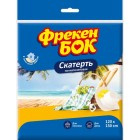 Скатертина п/е 120х150см жовта Фрекен Бок 48767