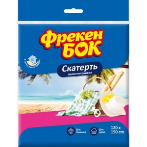Скатертина п/е 120х150см рожева Фрекен Бок 48771