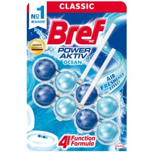 BREF Power-Aktiv Очищувальний блок д/туалета Дуопак "Океан" 100 г bf.56863