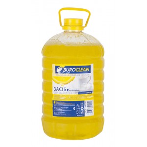BUROCLEAN EuroStandart Засіб для миття посуду  "Лимон" 5л (10700730)