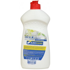 BUROCLEAN EuroStandart Засіб для миття посуду "Стиглий Лимон" 500мл (10700762)