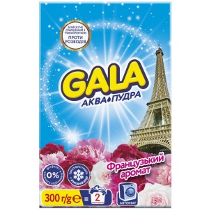 Порошок пральний авт. Аква-Пудра Французький аромат 300г "GALA" s.12098