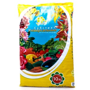 Субстрат Універсальний на основі торфу 10 л  "Florio"