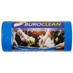 BuroClean EuroStandart Пакети для сміття 60л/20 шт, 600х800мм, міцні, сині, 21мкм LD (10200033)