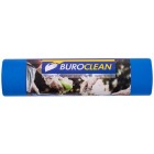 BuroClean EuroStandart  Пакети для сміття 240л/5шт, 90х130cм, міцні, сині, 35мкм, LDPE (10200061)