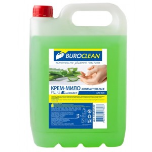 BUROCLEAN EuroStandart Крем-мило рідке антибактеріальне "АЛОЕ ВЕРА" 5 л