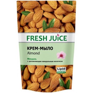 Fresh Juice Дой-пак крем-мило Almond (мигдаль) 460 мл (13280)