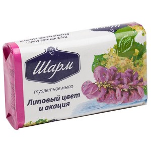 ШАРМ мило туалетне Липовий цвіт та акація 70 гр (w.00637)